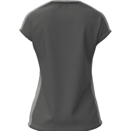 Maillot MIZUNO Trn Tee Femme gun metal/grey dos