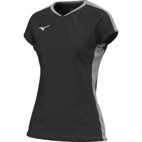 Maillot MIZUNO Trn Tee Femme black/grey