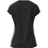 Maillot MIZUNO Trn Tee Femme black/grey dos
