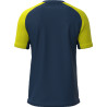 Maillot MIZUNO Meisaigara navy/yellow fluo dos