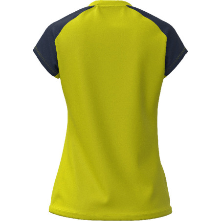Maillot MIZUNO Meisaigara femme yellow fluo/navy dos