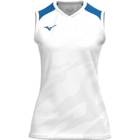 Debardeur MIZUNO Meisaigara femme white/royal