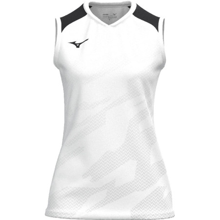 Debardeur MIZUNO Meisaigara femme white/black