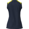 Debardeur MIZUNO Meisaigara femme navy/yellow fluo dos
