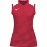 Debardeur MIZUNO Meisaigara femme red/white