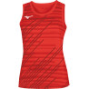 Debardeur MIZUNO CHIBA femme red