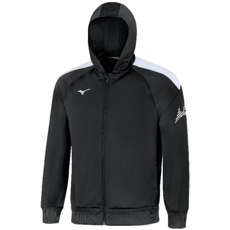 VESTE A CAPUCHE MIZUNO black