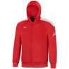 VESTE A CAPUCHE MIZUNO red