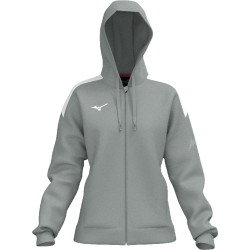 VESTE A CAPUCHE FEMME MIZUNO  ligrey