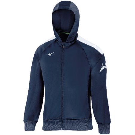 VESTE A CAPUCHE FEMME MIZUNO navy