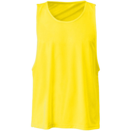 Chasuble Extensible - Chasuble sport jaune