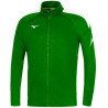 VESTE A CAPUCHE SWEAT MIZUNO green
