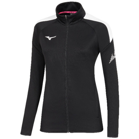 VESTE A CAPUCHE SWEAT FEMME MIZUNO BLACK