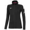 VESTE A CAPUCHE SWEAT FEMME MIZUNO BLACK
