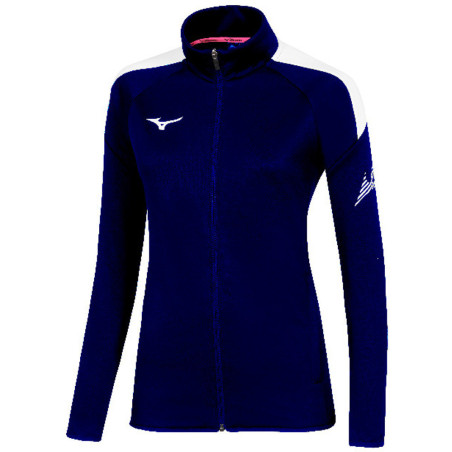 VESTE A CAPUCHE SWEAT FEMME MIZUNO NAVY