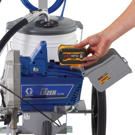 Traceuse Électrique Terrain FieldLazer ES100 Sans Air | CLUB-SHOP.fr