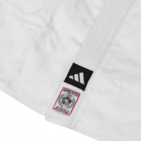 Kimono Judo Adidas Champion III Blanc Homologué IJF | CLUB-SHOP.fr