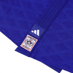 Kimono Judo Adidas Champion III Bleu Homologué IJF | CLUB-SHOP.fr 2