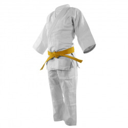 Kimono Judo Débutant Sans Bandes Adidas Grain de Riz | CLUB-SHOP.fr