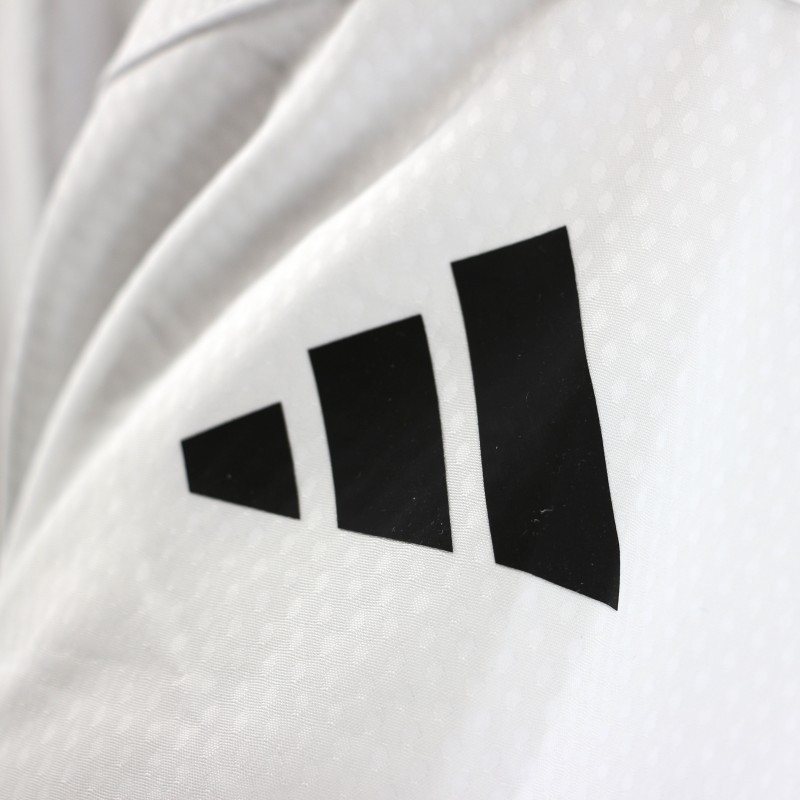 Dobok CHAMPION II Adidas Tissu Strié Col Blanc ou Noir | CLUB-SHOP.fr