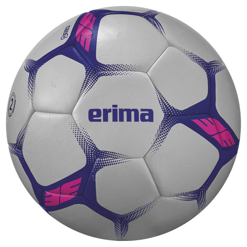 Ballon De Handball Erima Flash Training - Taille 0 | En PU Pour Une Bonne Adhérence | Couleur Pink/Curaçao