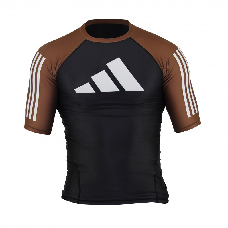 Rashguard manches courtes BJJ no-gi adidas | CLUB-SHOP.fr