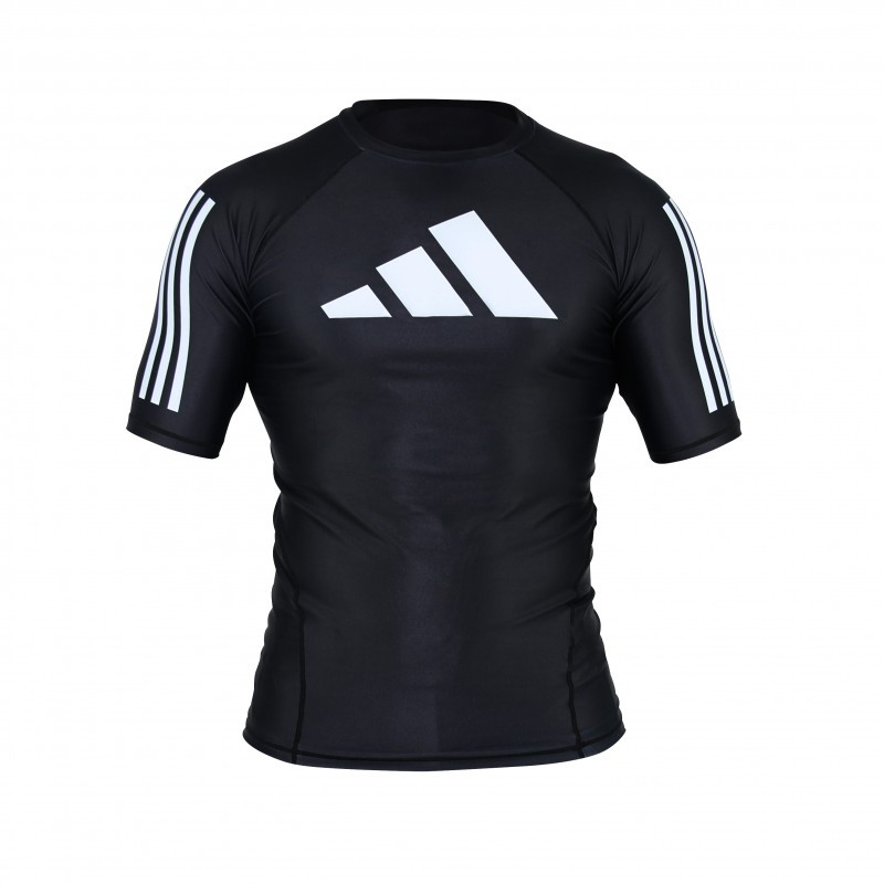 Rashguard manches courtes BJJ no-gi adidas | CLUB-SHOP.fr