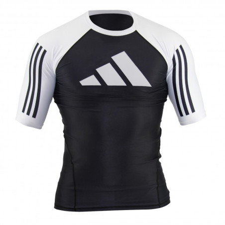 Rashguard manches courtes BJJ no-gi adidas | CLUB-SHOP.fr