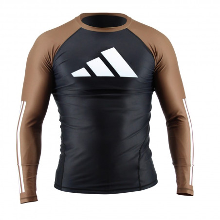 Rashguard manches longues BJJ no-gi adidas | CLUB-SHOP.fr