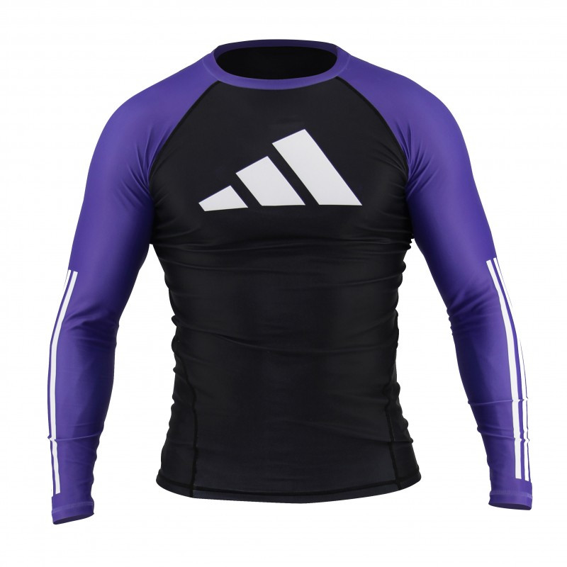 Rashguard manches longues BJJ no-gi adidas | CLUB-SHOP.fr