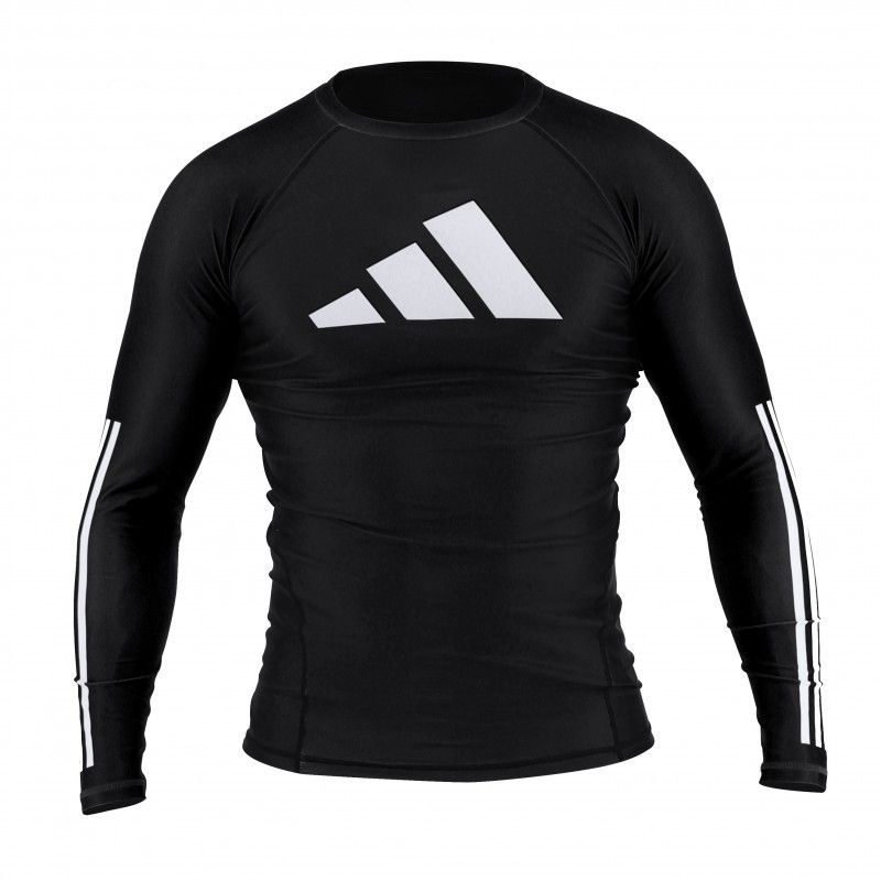 Rashguard manches longues BJJ no-gi adidas | CLUB-SHOP.fr