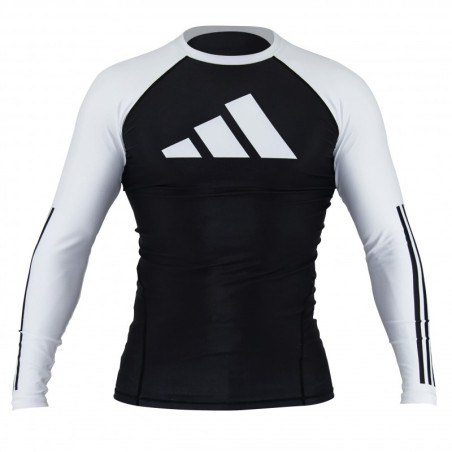 Rashguard manches longues BJJ no-gi adidas | CLUB-SHOP.fr