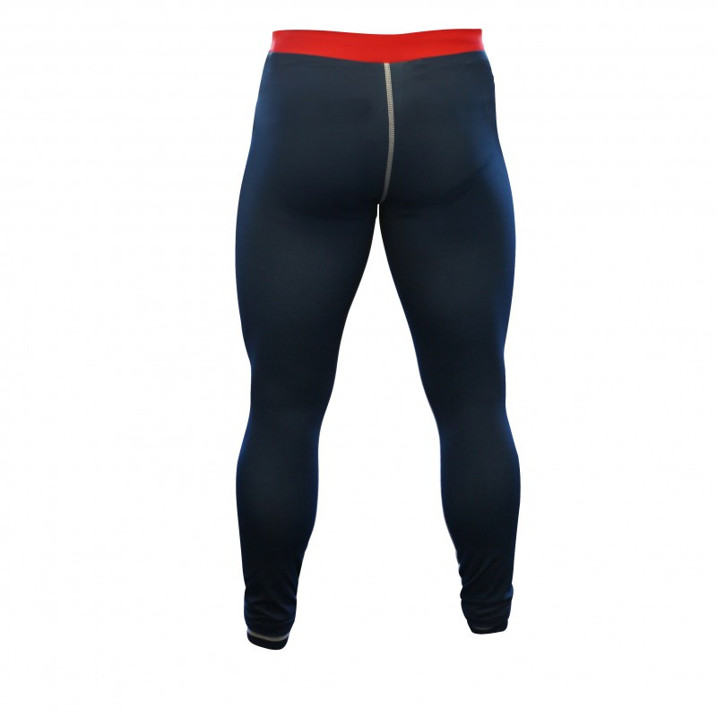 Pantalon compression BJJ adidas bleu/blanc/rouge éco-responsable | CLUB-SHOP.fr