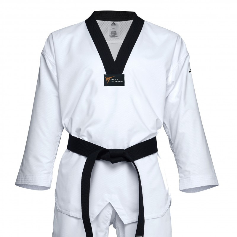 Dobok Adi-Fighter ECO WT adidas approuvé compétition | CLUB-SHOP.fr