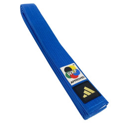 Ceinture Kata WKF 45mm adidas | CLUB-SHOP.fr