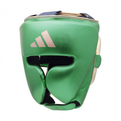 Casque de boxe Pro cuir Vert/Or – adidas | CLUB-SHOP.fr