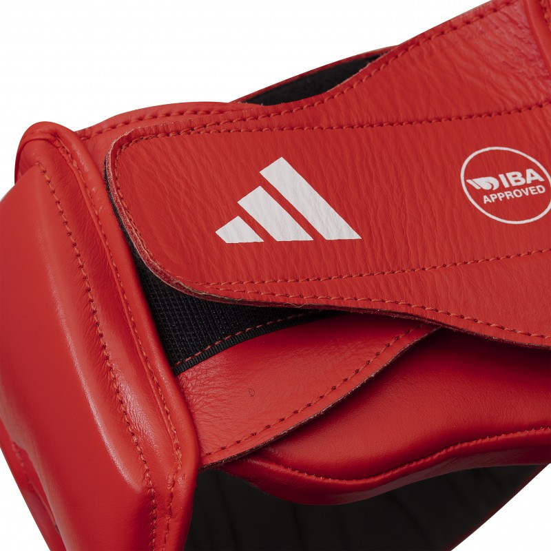 Casque de boxe compétition amateur IBA cuir – adidas | CLUB-SHOP.fr