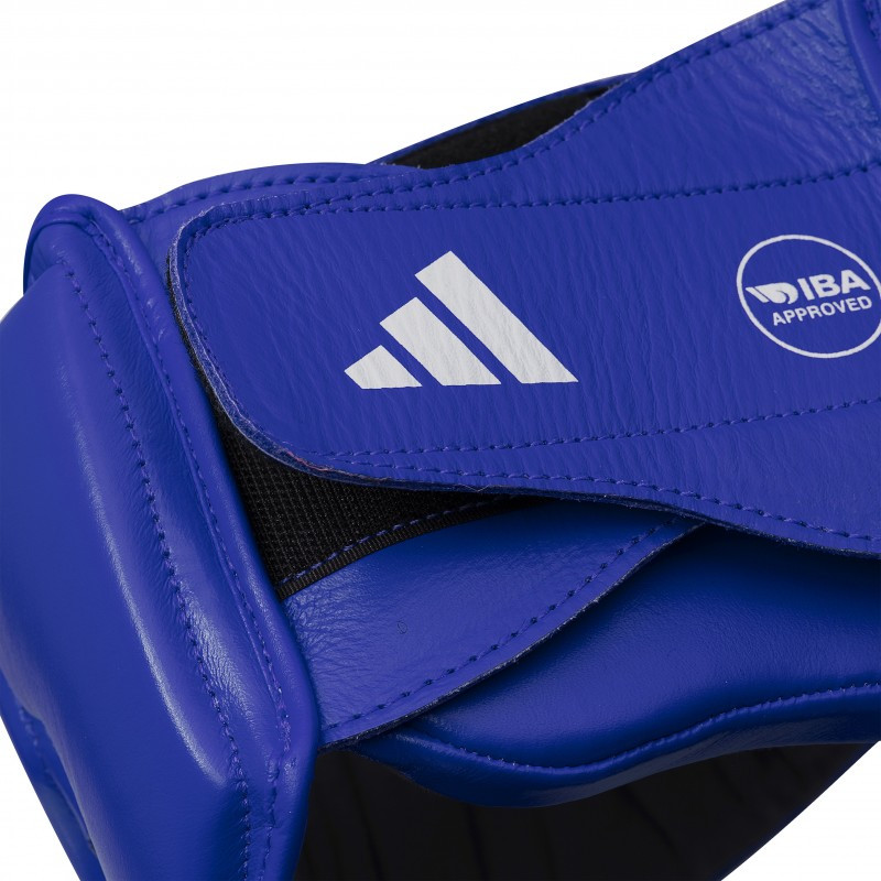 Casque de boxe compétition amateur IBA cuir – adidas | CLUB-SHOP.fr