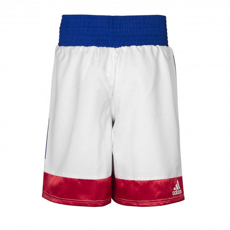 Short de boxe professionnel FFBoxe ADIDAS | CLUB-SHOP.fr