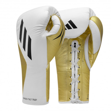 Gants de Boxe Speed Tilt 750 PRO Lacets adidas cuir | CLUB-SHOP.fr