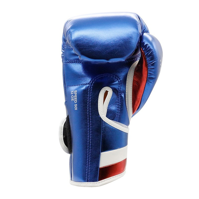 Gants de Boxe Speed 501 adidas FFBOXE cuir | CLUB-SHOP.fr