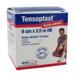 Bande Tensoplaste 6 cm élastique coton hypoallergénique | CLUB-SHOP.fr