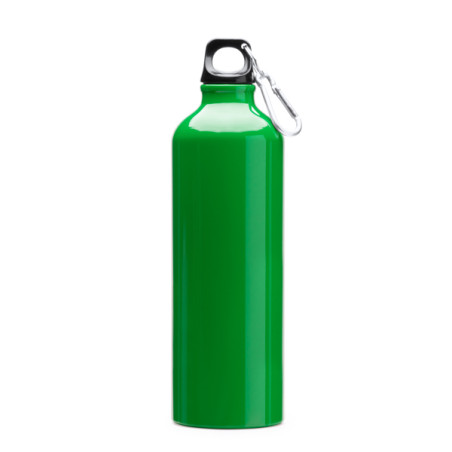 Bidon aluminium 800 ml avec mousqueton pratique | CLUB-SHOP.fr