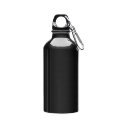 Bidon aluminium 400 ml avec mousqueton pratique | CLUB-SHOP.fr 2
