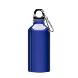 Bidon aluminium 400 ml avec mousqueton pratique | CLUB-SHOP.fr