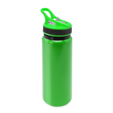 Bidon aluminium 680 ml avec bec rétractable et poignée | CLUB-SHOP.fr