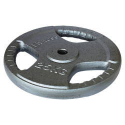 Disques fer avec grip Ø30 mm 1,25–25 kg | CLUB-SHOP.fr