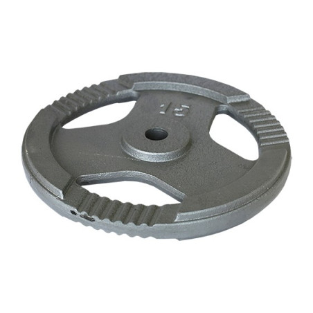 Disques fer avec grip Ø30 mm 1,25–25 kg | CLUB-SHOP.fr