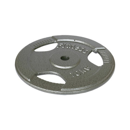 Disques fer avec grip Ø30 mm 1,25–25 kg | CLUB-SHOP.fr