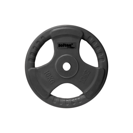 Disques caoutchouc Ø30 mm 1,25–25 kg Softee | CLUB-SHOP.fr